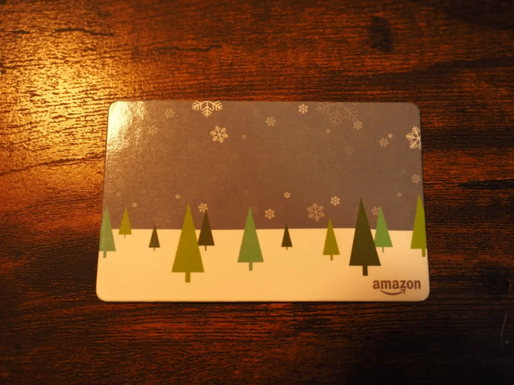 Amazonギフト券スノーフレークギフトカード