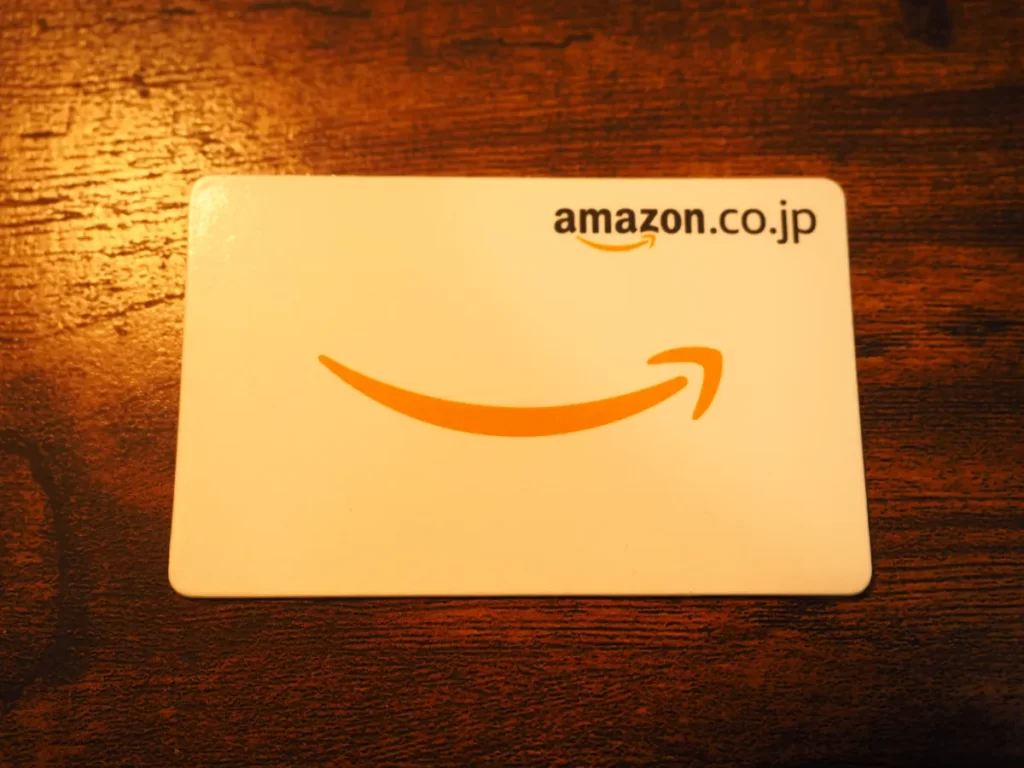 Amazonギフト券スマイルボックスカード